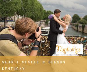 Ślub i Wesele w Benson (Kentucky)