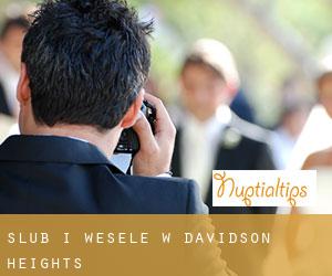 Ślub i Wesele w Davidson Heights