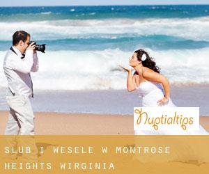 Ślub i Wesele w Montrose Heights (Wirginia)