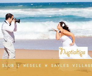 Ślub i Wesele w Sayles Village