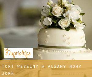 Tort weselny w Albany (Nowy Jork)