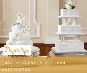 Tort weselny w Allison (Waszyngton)