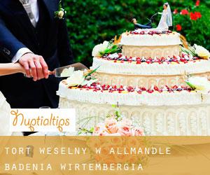 Tort weselny w Allmandle (Badenia-Wirtembergia)
