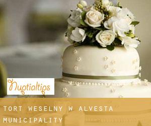 Tort weselny w Alvesta Municipality