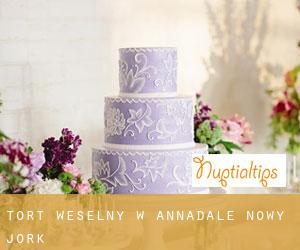 Tort weselny w Annadale (Nowy Jork)