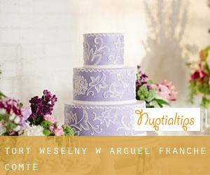 Tort weselny w Arguel (Franche-Comté)