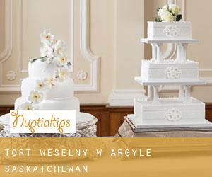Tort weselny w Argyle (Saskatchewan)