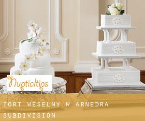 Tort weselny w Arnedra Subdivision