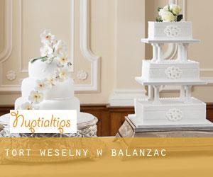 Tort weselny w Balanzac