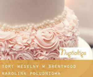 Tort weselny w Brentwood (Karolina Południowa)