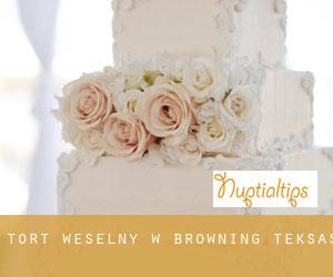 Tort weselny w Browning (Teksas)