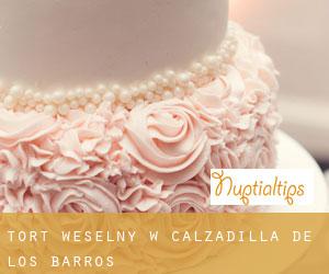 Tort weselny w Calzadilla de los Barros