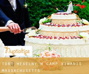 Tort weselny w Camp Kiwanis (Massachusetts)