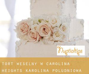 Tort weselny w Carolina Heights (Karolina Południowa)