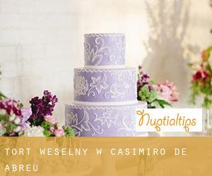 Tort weselny w Casimiro de Abreu