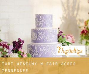 Tort weselny w Fair Acres (Tennessee)
