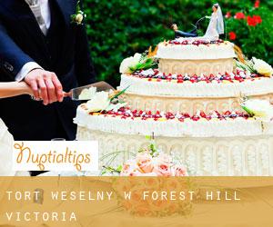 Tort weselny w Forest Hill (Victoria)
