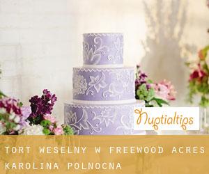 Tort weselny w Freewood Acres (Karolina Północna)
