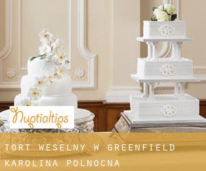 Tort weselny w Greenfield (Karolina Północna)