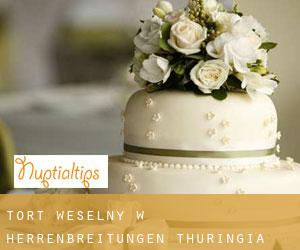 Tort weselny w Herrenbreitungen (Thuringia)