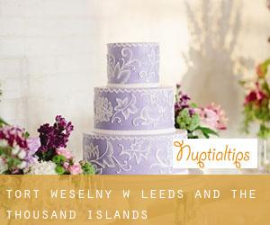 Tort weselny w Leeds and the Thousand Islands