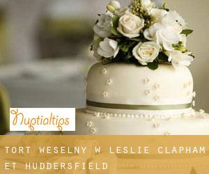 Tort weselny w Leslie-Clapham-et-Huddersfield