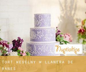 Tort weselny w Llanera de Ranes