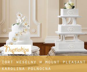Tort weselny w Mount Pleasant (Karolina Północna)