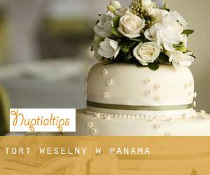 Tort weselny w Panama