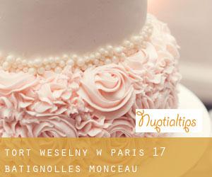 Tort weselny w Paris 17 Batignolles-Monceau