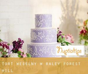 Tort weselny w Raley Forest Hill