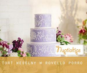 Tort weselny w Rovello Porro
