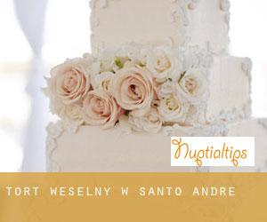Tort weselny w Santo André