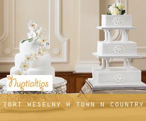 Tort weselny w Town 'n' Country