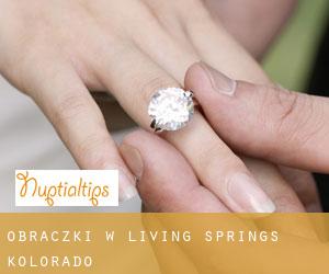 Obrączki w Living Springs (Kolorado)