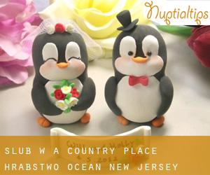 ślub w A Country Place (Hrabstwo Ocean, New Jersey)