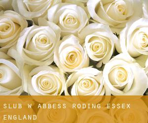ślub w Abbess Roding (Essex, England)