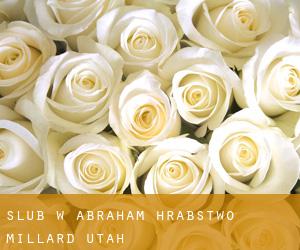 ślub w Abraham (Hrabstwo Millard, Utah)