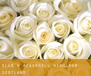 ślub w Ackergill (Highland, Scotland)