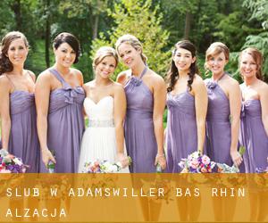 ślub w Adamswiller (Bas-Rhin, Alzacja)