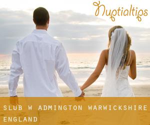 ślub w Admington (Warwickshire, England)