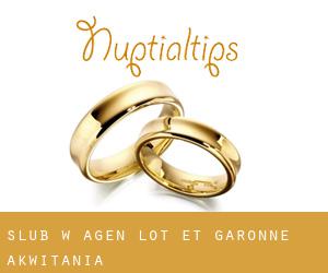 ślub w Agen (Lot-et-Garonne, Akwitania)