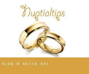 ślub w Akita Shi