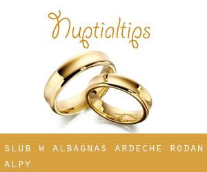 ślub w Albagnas (Ardèche, Rodan-Alpy)