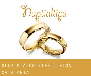 ślub w Alcoletge (Lleida, Catalonia)