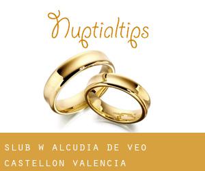 ślub w Alcudia de Veo (Castellon, Valencia)