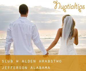 ślub w Alden (Hrabstwo Jefferson, Alabama)