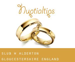 ślub w Alderton (Gloucestershire, England)