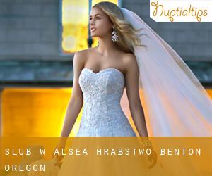 ślub w Alsea (Hrabstwo Benton, Oregon)