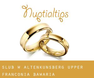 ślub w Altenkünsberg (Upper Franconia, Bawaria)